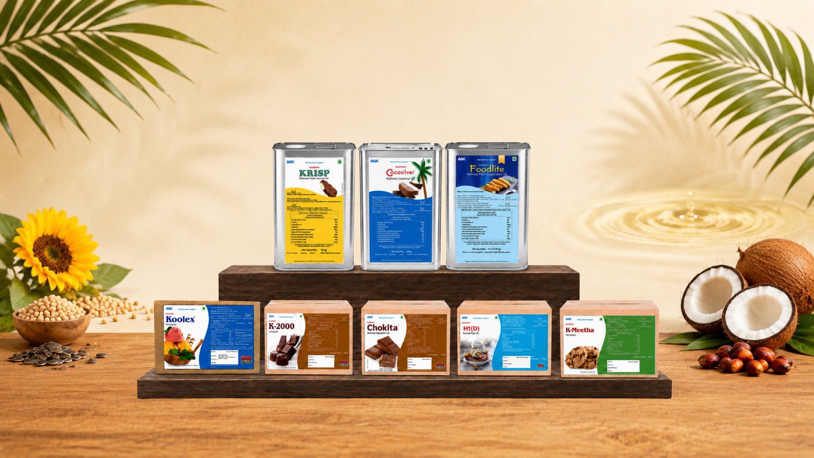 Specialty Plant-Based Oils and Fats from AAK India